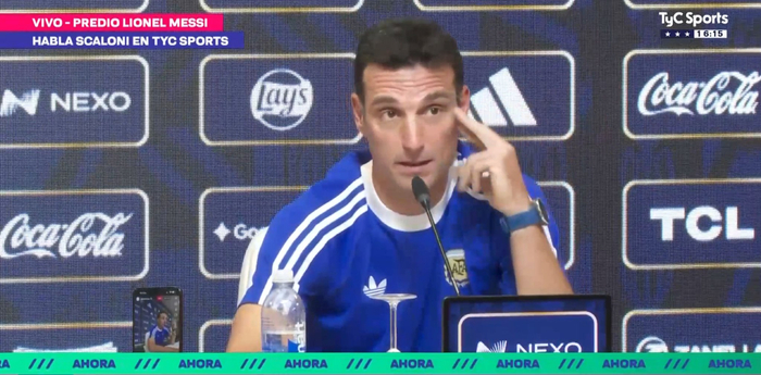 斯卡洛尼：梅西世界杯参赛决定权在他手中，阿